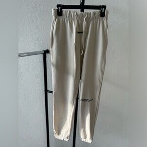 Tan Fear of God Essentials Sweatpants